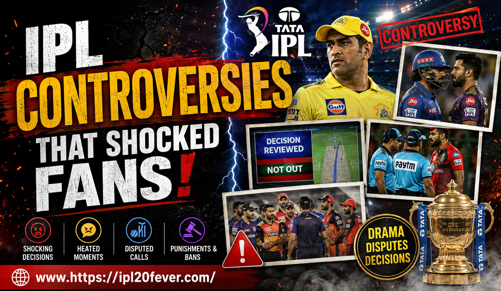 IPL Controversies That Shocked Fans
