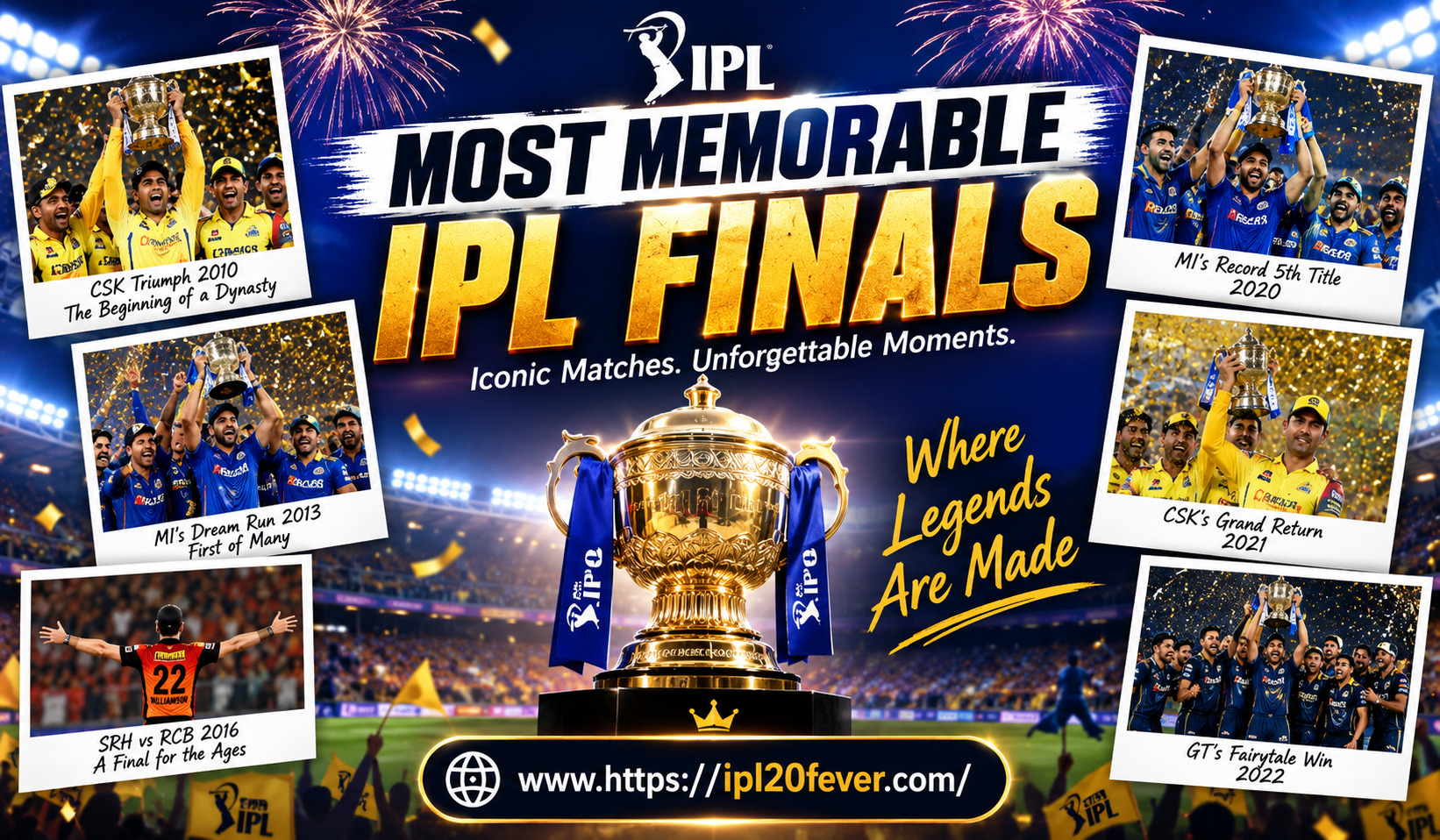 Most Memorable IPL Finals 