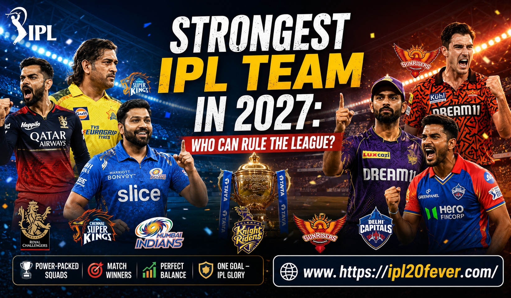 Strongest IPL Team in 2027: Who Can Rule the League?