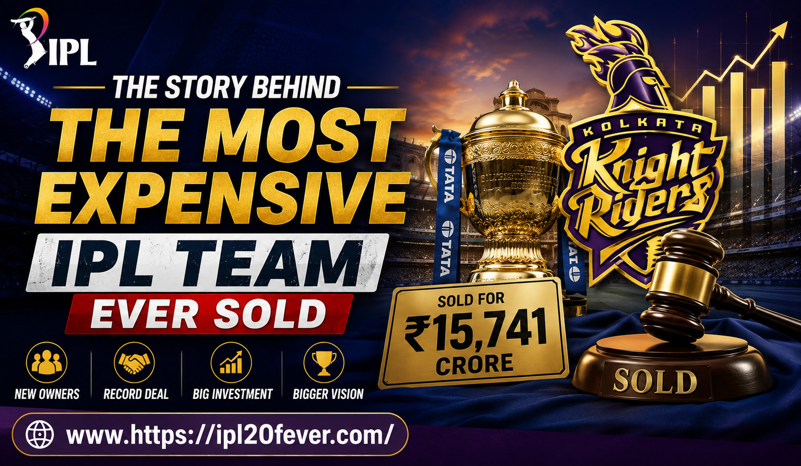 The Story Behind the Most Expensive IPL Team Ever Sold